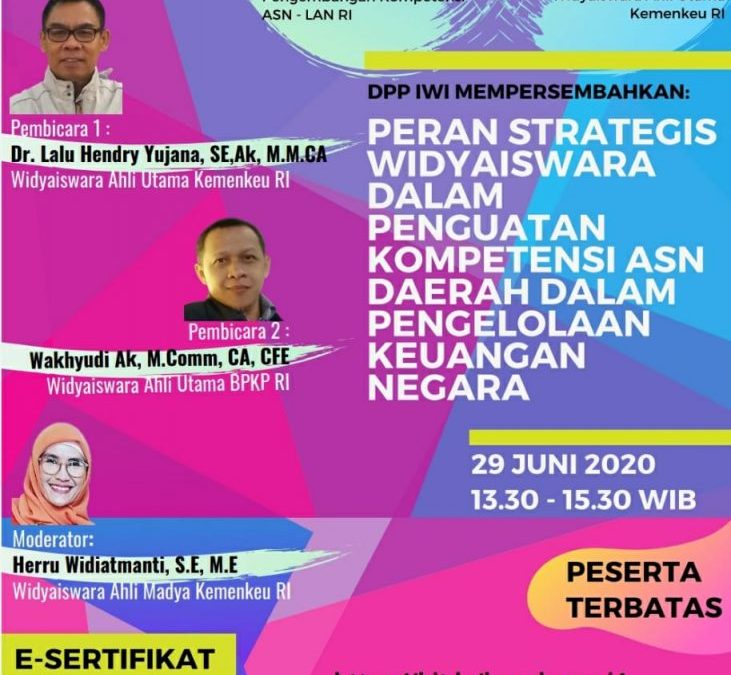 Webinar DPP IWI Seri IV