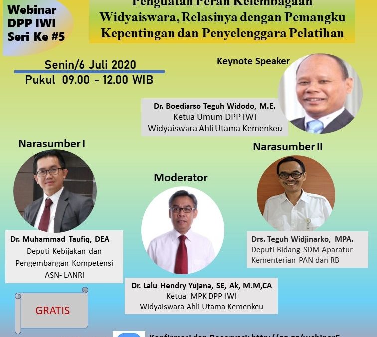 Webinar DPP IWI Seri V