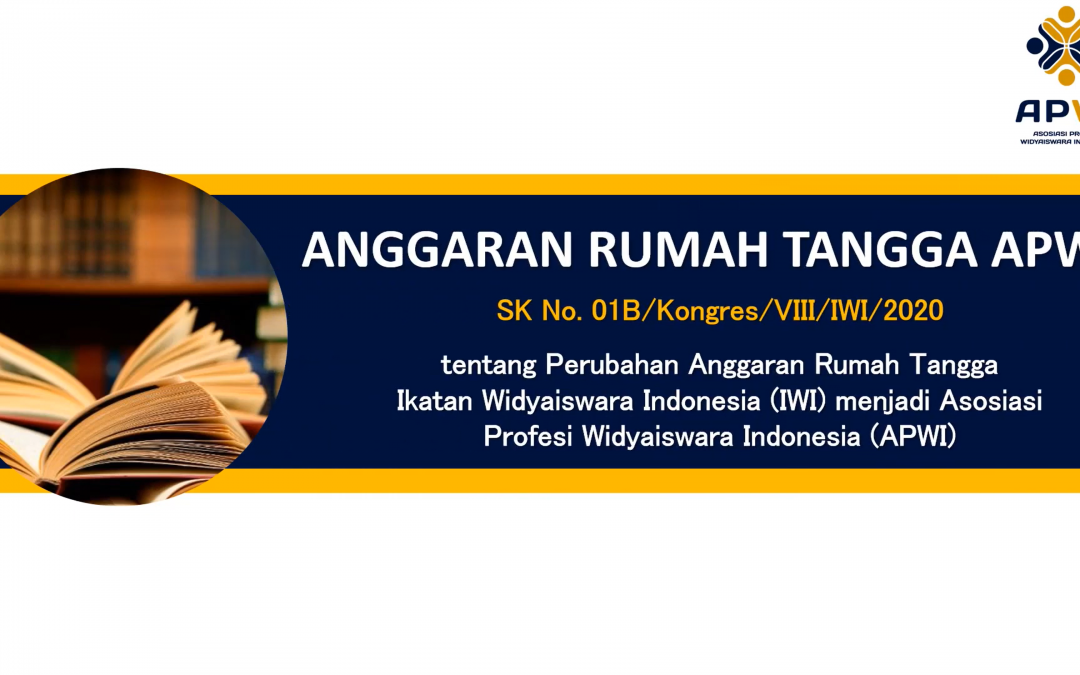 Anggaran Rumah Tangga APWI